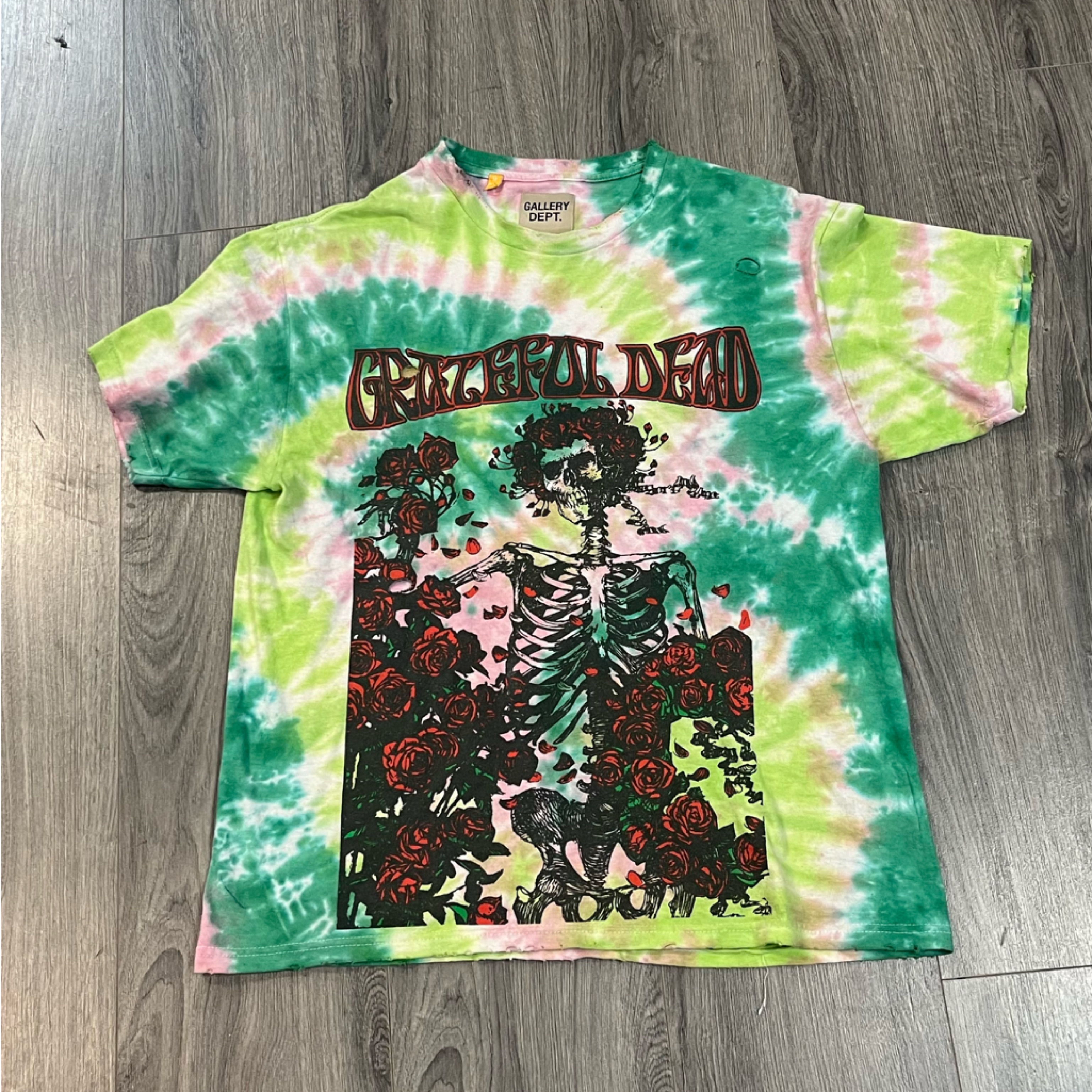 Grateful Dead X Gallery Dept Tie-Dye T-Shirt
